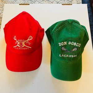 Bergen Catholic /Don Bosco Lacrosse Hats  (Lot of 2)